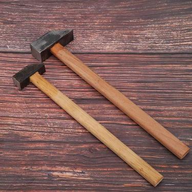 Imagem de Acouto Conjunto de Martelo de Ferro Com Cabo de Madeira de 2 Peças para Fabricação de Joias, Reparo e Processamento Ideais e Design Ergonômico, Fabricantes e Colecionadores de Joias Perfeitos