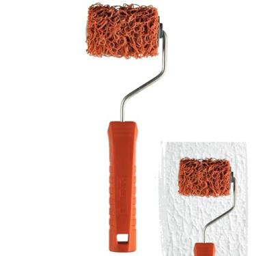 Imagem de Rolo Para Textura Pintura Cabelo de Anjo Pequeno Minirolo 5cm Com Suporte | Atlas