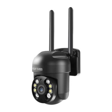 Imagem de ANJ.GG Câmera de Segurança Interna/Externa, Dome PTZ, 1080p/720p, Detecção de Movimento, Monitoramento Residencial/Pet, U2-preto, Sem fio/Com fio, Visão Noturna, Wi-Fi, AC/DC