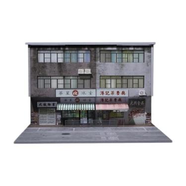 Imagem de TTETTZ Maquete em Escala 1/64 de Estacionamento com Simulação de Iluminação, Decoração Realista, Diorama, Cenário em Miniatura, Style a, Tamanho real