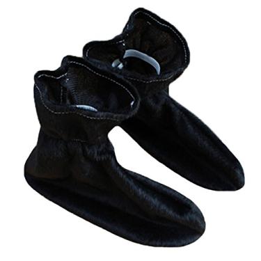 Imagem de Vestido de festa, cor lisa, sapatos de animais, fantasia infantil (Preto)