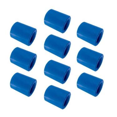 Imagem de Kit Com 10 Peças - Luva Azul Ppr Para Ar Comprimido Topfusion Ø 25mm
