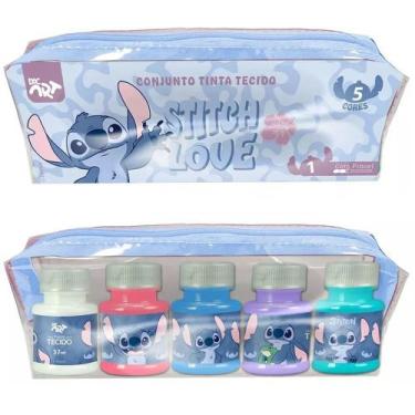 Imagem de Conj. Tinta tecido37ml 5cores stitch 4994 - DAC, 3