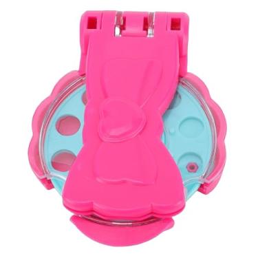 Imagem de Yinhing Ferramenta de Modelagem de Cabelo, Carimbo de Em Formato de Laço Rosa Com Adesivos de 22 Unidades, Aplicação Sem Danos para Crianças, Vestidos e Projetos de Moda DIY