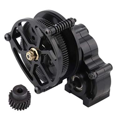 Imagem de CUOFYUNL modelo acessório caixa de engrenagens de transmissão de metal para carro rastreador axial SCX10 RC