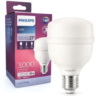 Imagem de Lampada Bulbo Philips 40w Luz Branca 6500k Alta Potencia