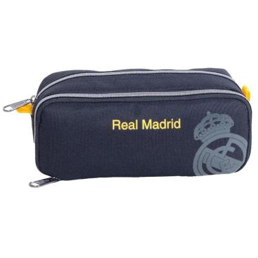 Imagem de Estojo Duplo Esportivo Real Madrid Classic 14378-Unissex