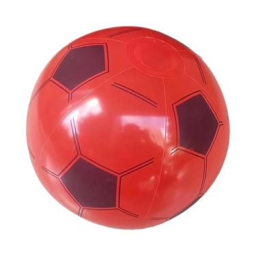 Imagem de Bola De Futebol Inflável De PVC Reforçada, Bola De Praia, Bola De Basq
