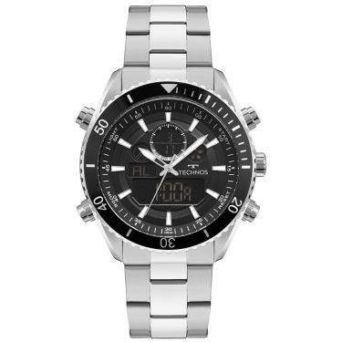 Imagem de Relógio Technos Masculino Ts Digitech Prata - Yxdad1431aa/1p