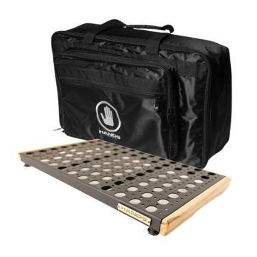 Imagem de Pedalboard Hands Custom Vertex 50X30 Com Softbag Luxo Teca