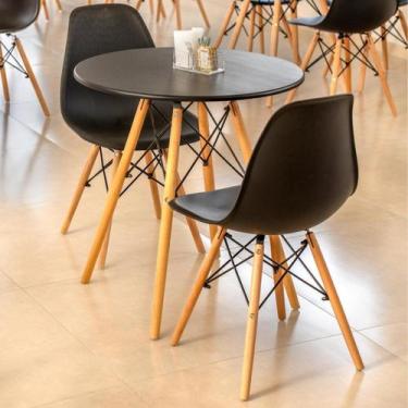 Imagem de Conjunto de Jantar Mesa Eiffel 70 com 2 Cadeiras Eiffel - Móveis La Be