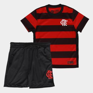Imagem de Conjunto Infantil Flamengo Dry-Unissex