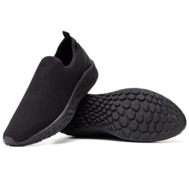 Imagem de Tênis Meia Calce Fácil Masculino Sola Antiderrapante Tênis Academia Fi