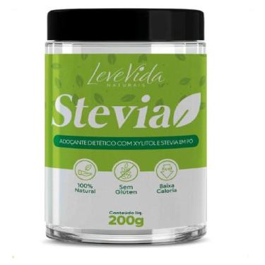 Imagem de Adoçante Dietético  Stévia Estévia Natural 200G Não Amarga - Leve Vida
