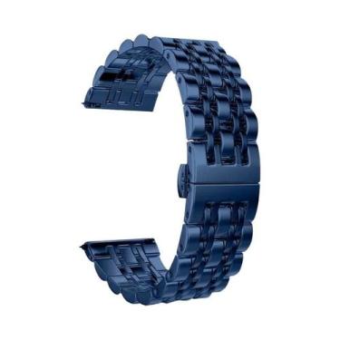 Imagem de Pulseira De Aço Inoxidável 22mm 20mm Para Samsung Galaxy Watch 3 4 5 G