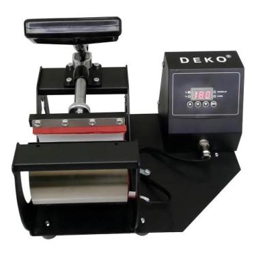 Imagem de Prensa Térmica Cilíndrica Manual Deko 350W Para Sublimação C - Congrat
