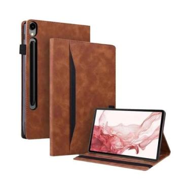Imagem de Capa Flip Luxuosa Com Suporte Para Samsung Galaxy Tab S10 FE plus 13.1