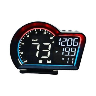 Imagem de GPS Para Carro HUD Velocímetro Tacômetro Alarme De Excesso De Velocida