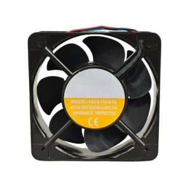 Imagem de Microventilador Cooler Bivolt Fan 150 x 150mm Ventoinha - Stark Electr