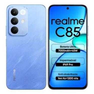Imagem de Smartphone Realme C85 8GB 256GB Blue Global, 256GB, Azul