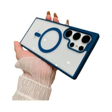 Imagem de Capa Magnética Fosca Com Bumper De Acrílico Para Samsung Galaxy S25 S2