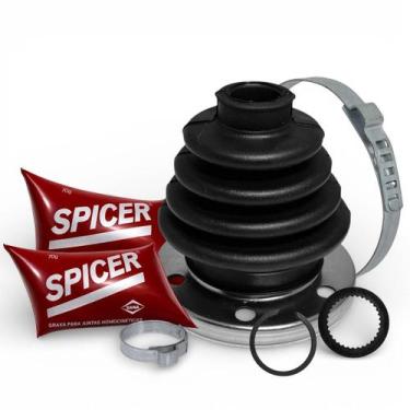 Imagem de Kit Coifa Cambio Gol G1 G2 G3 G4 Parati Saveiro C/ Chapa - 60450, Spic