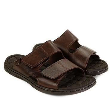 Imagem de Sandália Couro Pegada Masculina-Masculino