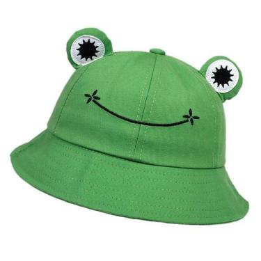 Imagem de Chapéu Balde de Algodão Feminino - Proteção Solar para Verão e Pesca, 