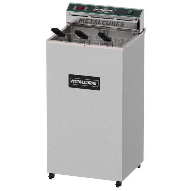 Imagem de Fritadeira Elétrica Zona Fria Metalcubas 18 Litros 8000W 220V FOE 18 P