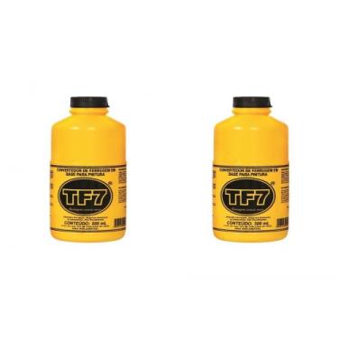Imagem de Kit C/2 - Convertedor Ferrugem Primer Tf7 (B) 500Ml 29424 - TF-7 DO BR