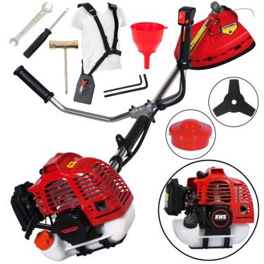 Imagem de Roçadeira Profissional Lateral KW52L Kawashima 51,7CC 12000RPM Potente, Robusta e Econômica Ideal Para Manutenção do Jardim