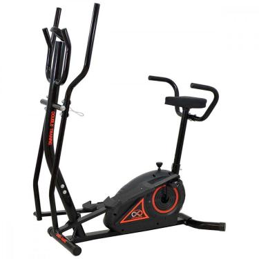 Imagem de Aparelho Elíptico e Bicicleta Magnética 2x1 Double Training Polimet