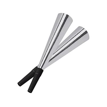 Imagem de Beistle Brindes de festa de aniversário com chifres de festa de aniversário, 100 peças de prata brilhante