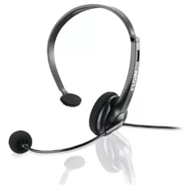 Imagem de Fone Headphone com Fio Para Call Center Telemarketing Rj F02