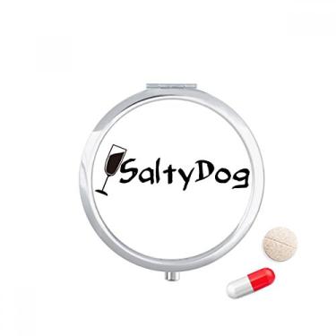 Imagem de Salty Dog Salt Cocktail com porta-comprimidos, caixa de armazenamento de remédios