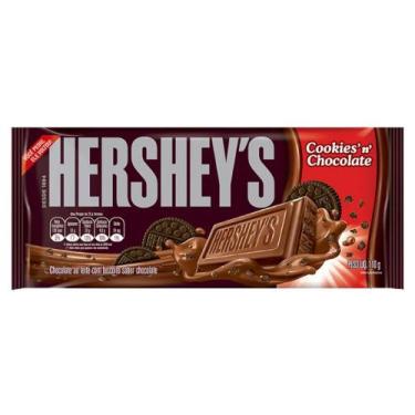 Imagem de Tablete Chocolate Com Cookies 110G - Hersheys - Hershey's