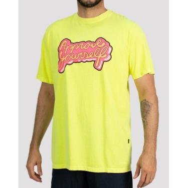 Imagem de Camiseta Approve Bold Vr Summer Sweet - Amarelo Neon