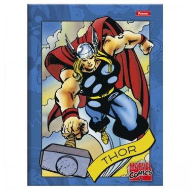 Imagem de Caderno Broch.Costurado 80 Folhas Marvel Comics Capa4-Foroni