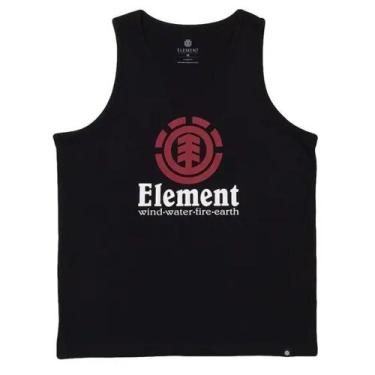 Imagem de Camiseta Regata Element Vertical Preto
