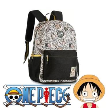 Imagem de Mochila De Costas Escolar Oficial One Piece Estampada - Clio Style