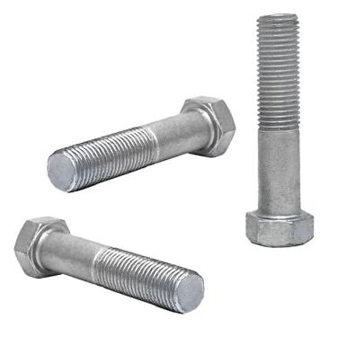 Imagem de Parafuso Sextavado Rp Din 931 M8 X 55 Zinco Branco - 200Pçs