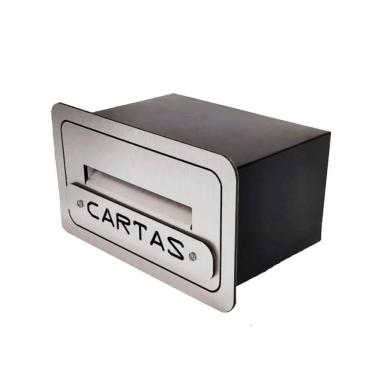 Imagem de Caixa de Correio Numeral 5N em ACM Aço Escovado