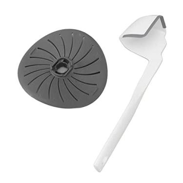 Imagem de Espátula Giratória, Raspador Giratório Com Tampa De Cabeça De Corte, Espátula De Processador De Alimentos Para Uso Doméstico Na Cozinha