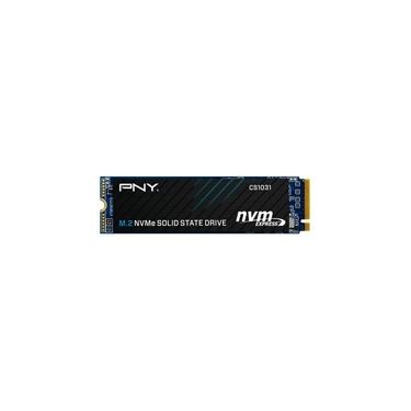 Imagem de SSD PNY CS1031 500 GB, M.2 2280 PCIe Gen3x4, NVMe 1.4, Leitura: 2200 MB/s e Gravação: 1200 MB/s, Preto - M280CS1031-500-CL