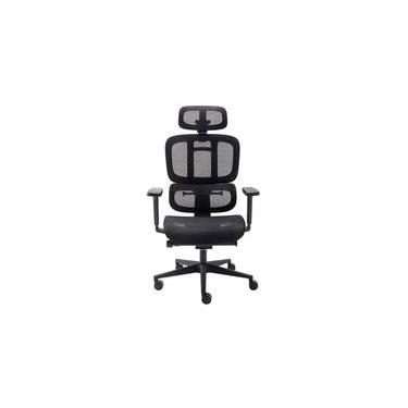 Imagem de Cadeira Office Elements Sophy, Até 150 kg, Reclinável, Braços 3D, Cilindro Classe 4, Preto - 70059