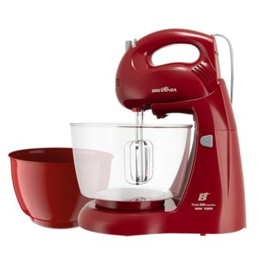 Imagem de Batedeira Britânia Perola Cristal Duo Turbo Vermelha 127V