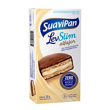 Imagem de MULTIPACK ALFAJOR LEVSLIM SABOR CHOCOLATE BRANCO 50g C/2 UNID.