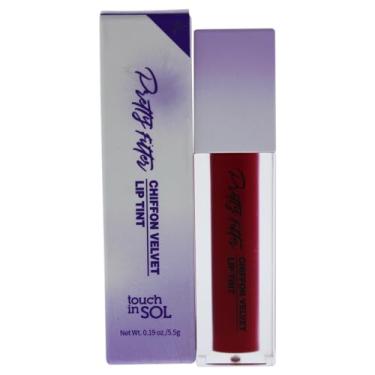 Imagem de Pretty Filter Chiffon Velvet Lip Tint - 5 Pink Berry by Touch In Sol for Women - 0.2 oz Lipstick