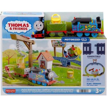 Imagem de Thomas e Seus Amigos Pista Entrega De Tintas - Mattel HTN34