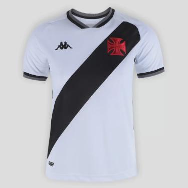 Imagem de Camiseta Kappa Vasco ii 2021 s/n° Masculina - Branca